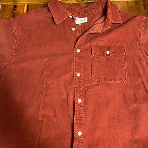 Old Navy Men’s Fall Flannel Shirt Orange L
